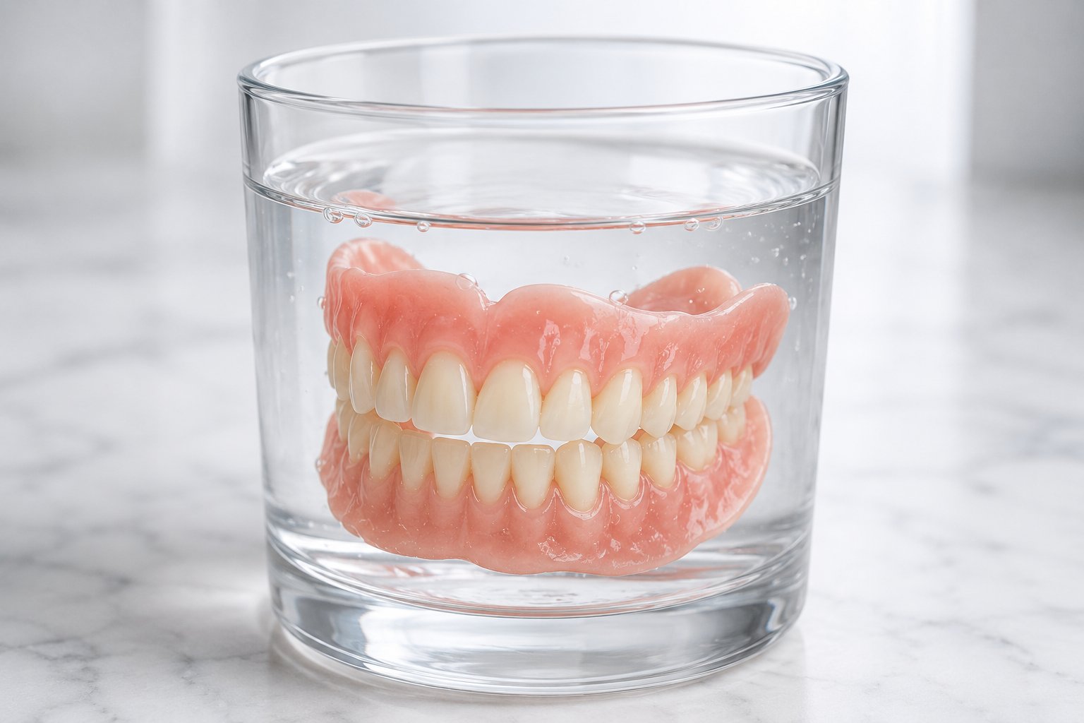 Dentures care and maintenance